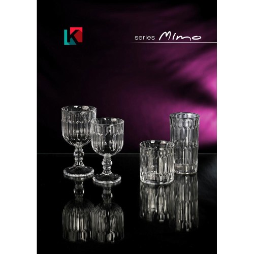 ΣΕΤ 6τεμ. ΚΟΛΟΝΑΤΑ ΠΟΤΗΡΙΑ ΝΕΡΟΥ MIMO 335ml - ORIANA FERELLI®