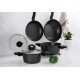 ΚΑΠΑΚΙ ΚΑΤΣΑΡΟΛΑΣ Φ24cm BLACK ORION BG-34778 - BERGNER