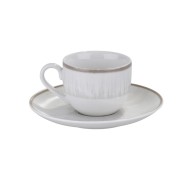 ΣΕΤ 6τεμ. ΦΛΙΤΖ. ΚΑΦΕ 90cc WATER LILY 24336-64/GREY - ORIANA FERELLI® ΣΕΤ 6τεμ. ΦΛΙΤΖ. ΚΑΦΕ 90cc WATER LILY 24336-64/GREY - ORIANA FERELLI®