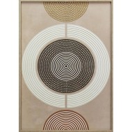 ΚΑΜΒΑΣ σε ΚΑΔΡΟ 50x70cm ΓΕΩΜΕΤΡΙΚΟΙ ΚΥΚΛΟΙ XCC237626 - ORIANA FERELLI® ΚΑΜΒΑΣ σε ΚΑΔΡΟ 50x70cm ΓΕΩΜΕΤΡΙΚΟΙ ΚΥΚΛΟΙ XCC237626 - ORIANA FERELLI®