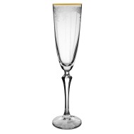 ΠΟΤΗΡΙ ΚΟΛΩΝΑΤΟ ΟΥΖΟΥ 200ml ELISAB-Q8890/G CRYSTALEX