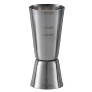 ΔΙΠΛΗ ΜΕΖΟΥΡΑ ΠΟΤΩΝ 25x50ml ΑΝΟΞΕΙΔΩΤΗ 509135 - Max.Home®