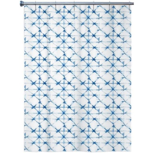 ΚΟΥΡΤΙΝΑ ΜΠΑΝΙΟΥ 180x200cm POLYESTER TIE AND DIE 35479 - ARVIX