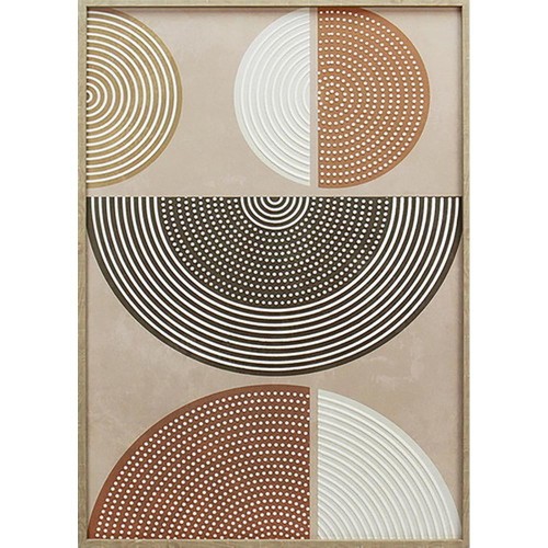 ΚΑΜΒΑΣ σε ΚΑΔΡΟ 50x70cm ΓΕΩΜΕΤΡΙΚΟΙ ΚΥΚΛΟΙ XCC237625 - ORIANA FERELLI® ΚΑΜΒΑΣ σε ΚΑΔΡΟ 50x70cm ΓΕΩΜΕΤΡΙΚΟΙ ΚΥΚΛΟΙ XCC237625 - ORIANA FERELLI®