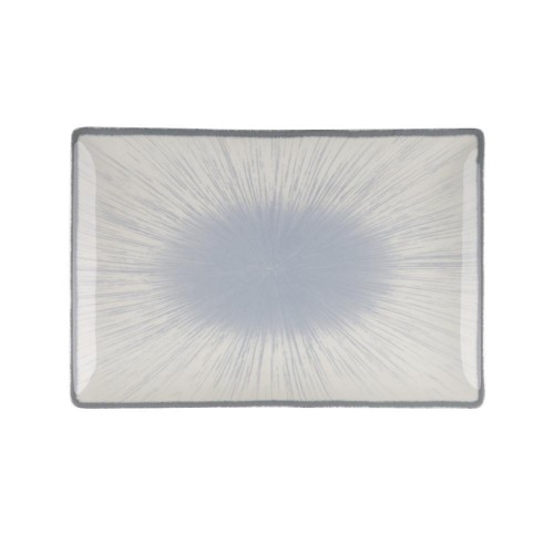 ΠΙΑΤΕΛΑ ΟΡΘΟΓΩΝΙΑ 27x16cm WATER LILY 24336/BLUE - ORIANA FERELLI®