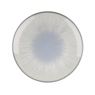 ΠΙΑΤΕΛΑ ΣΤΡΟΓΓΥΛΗ 31cm WATER LILY 24336/BLUE - ORIANA FERELLI®