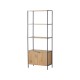 ΡΑΦΙΕΡΑ ΜΕ ΝΤΟΥΛΑΠΙ ΜΟΡΙΟΣΑΝΙΔΑ 68x35x176cm ALL-U-NEED CWG6835176TL - Oriana Ferelli® ΡΑΦΙΕΡΑ ΜΕ ΝΤΟΥΛΑΠΙ ΜΟΡΙΟΣΑΝΙΔΑ 68x35x176cm ALL-U-NEED CWG6835176TL - Oriana Ferelli®