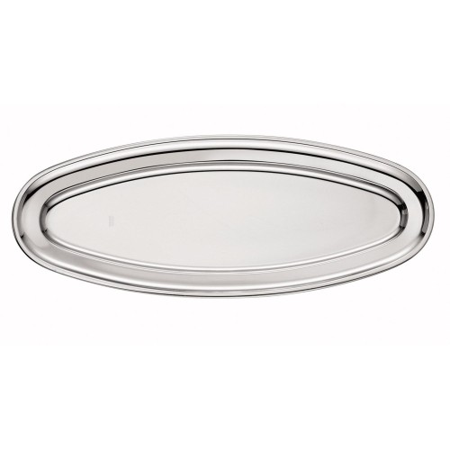 ΠΙΑΤΕΛΑ ΣΕΡΒΙΡΙΣΜΑΤΟΣ 18/0 ΟΒΑΛ 60cm THEMA - INOXRIV