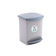 ΚΑΔΟΣ ΑΠΟΡΡΥΜΑΤΩΝ 25lt - 310x335xh420mm 40271/Grey - ARAVEN ΚΑΔΟΣ ΑΠΟΡΡΥΜΑΤΩΝ 25lt - 310x335xh420mm 40271/Grey - ARAVEN