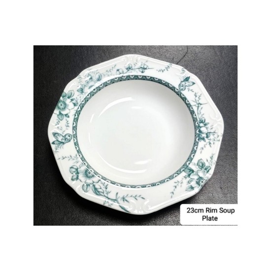 ΠΙΑΤΟ ΒΑΘΥ Φ23cm TIFFANY-GREEN 24324 - ORIANA FERELLI® ΠΙΑΤΟ ΒΑΘΥ Φ23cm TIFFANY-GREEN 24324 - ORIANA FERELLI®
