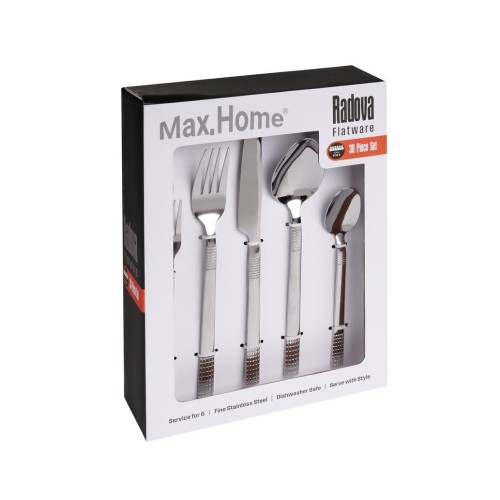ΣΕΤ 30τεμ. ΚΟΥΤ/ΝΑ 18/0 PADOVA 3028 - Max.Home®