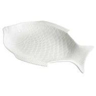 ΠΙΑΤΕΛΑ "ΨΑΡΙ" 33cm TABLE ACCESS. PG9/White - ORIANA FERELLI® ΠΙΑΤΕΛΑ "ΨΑΡΙ" 33cm TABLE ACCESS. PG9/White - ORIANA FERELLI®