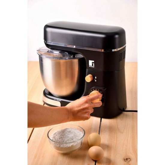 ΜΙΞΕΡ ΕΠΙΤΡΑΠΕΖΙΟ1300W - 6 ΤΑΧΥΤΗΤΩΝ + TURBO BAKING LOVERS BG-51036-BK - BERGNER