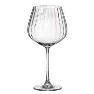 ΠΟΤΗΡΙ ΚΟΛΟΝΑΤΟ ΚΡΑΣΙΟΥ BURGUNDER 640ml COLUMBA OPTIC - CRYSTAL BOHEMIA