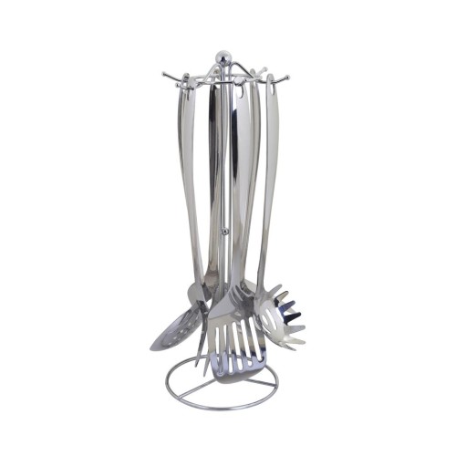 ΣΕΤ 6τεμ. ΚΟΥΤΑΛΕΣ ΑΝΟΞΕΙΔΩΤΕΣ σε ΒΑΣΗ BASIC H2009 - Max.Home®