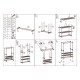 ΚΡΕΜΑΣΤΡΑ/ΡΑΦΙΕΡΑ ΜΕΤΑΛΛΙΚΗ 78.5x39x165cm ALL-U-NEED YJ3090B - Oriana Ferelli® ΚΡΕΜΑΣΤΡΑ/ΡΑΦΙΕΡΑ ΜΕΤΑΛΛΙΚΗ 78.5x39x165cm ALL-U-NEED YJ3090B - Oriana Ferelli®