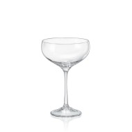 ΠΟΤΗΡΙΑ ΚΟΛΩΝΑΤΑ ΣΕΤ 4 ΤΕΜΑΧΙΩΝ COUPE 180ml PRALINES - CRYSTALEX