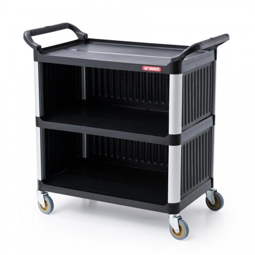 ΚΛΕΙΣΤΟ ΚΑΡΟΤΣΙ ΣΕΡΒΙΡΙΣΜΑΤΟΣ ΤΡΟΧΗΛΑΤΟ 2ράφια 950x500xh945mm 61221 - ARAVEN ΚΛΕΙΣΤΟ ΚΑΡΟΤΣΙ ΣΕΡΒΙΡΙΣΜΑΤΟΣ ΤΡΟΧΗΛΑΤΟ 2ράφια 950x500xh945mm 61221 - ARAVEN