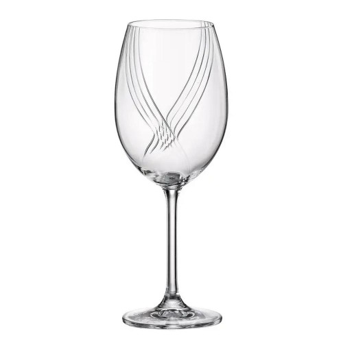 ΣΕΤ 6τεμ ΠΟΤΗΡΙΑ ΚΟΛ. ΚΡΑΣΙΟΥ COLIBRI OPTIC 450ml  - CRYSTAL BOHEMIA