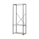 ΚΡΕΜΑΣΤΡΑ/ΡΑΦΙΕΡΑ ΜΟΡΙΟΣΑΝΙΔΑ 60x40.4x167cm ALL-U-NEED YG6017DLG - Oriana Ferelli®