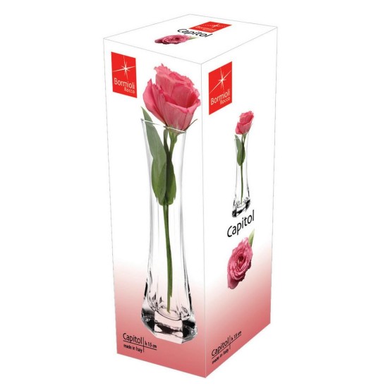 ΑΝΘΟΔΟΧΕΙΟ 15cm CAPITOL σε κουτί Δώρου - BORMIOLI